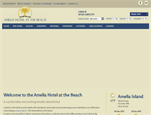 Tablet Screenshot of ameliahotel.com